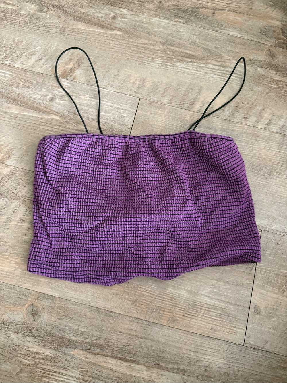 BBB Purple Lounge Crop Top